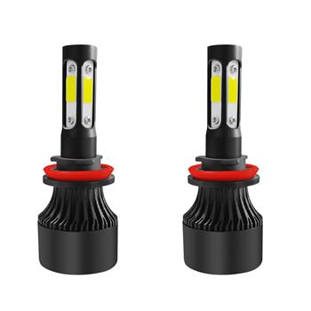 GZQP-LED大灯黑色四面-2pcs LED Fog Light Headlight Bulb H8/9/11 4Side For 2015 Subaru XV Crosstrek