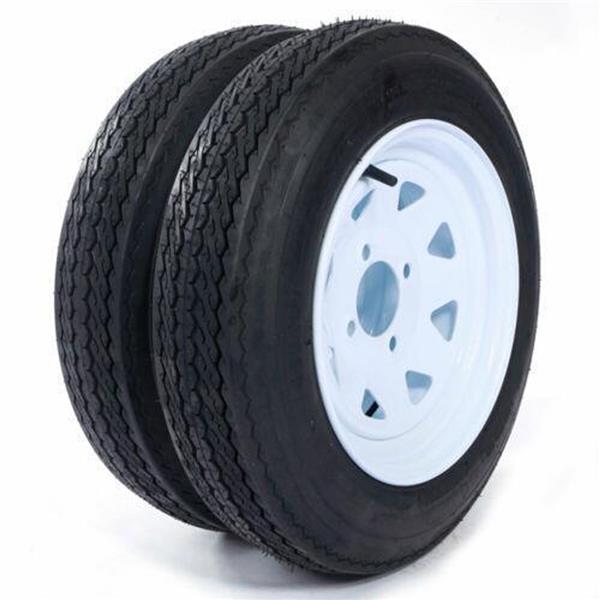 WD 4.8-12-4PR-4LUG P811 * 1 White RIM 车轮 MP-1