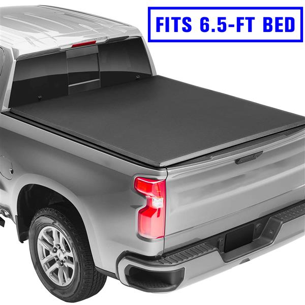 皮卡软卷盖板For 2019+ Silverado 1500/2500 LT crew cab double cab 6.5'
LOCK AND ROLL-1