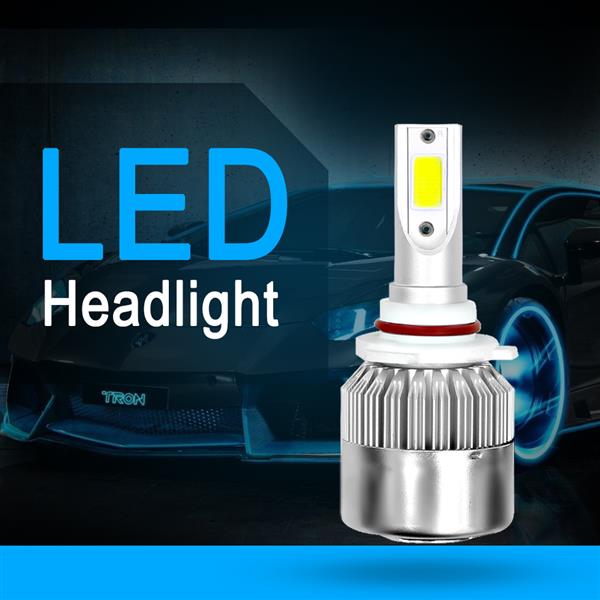 GZQP-LED车灯-1 Pair 9005 Headlight Coversion LED Bulb Kit High Beam for 1997-2001 Lexus GS300-5