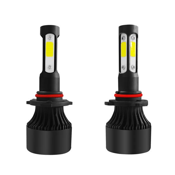 GZQP-LED大灯-2pcs 9006 LED 4-Side Headlight Kit Low Beam Light Bulb For 1992-2000 GMC K3500-2