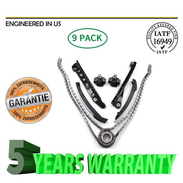 时规链条套件For Timing Chain Kit Fit 04-10 Ford F150 F250 Lincoln Navigator TRITON V8 5.4 24V-1