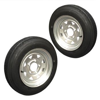 WD 4.8-12-4PR-4LUG P811 * 2 Galvanized RIM 车轮 MP