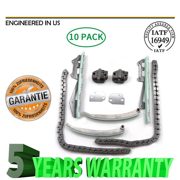 时规套件FOR Timing Chain Kit w/o Gears Fit 96-02 Lincoln Town Car Mercury Cougar Marquis-1
