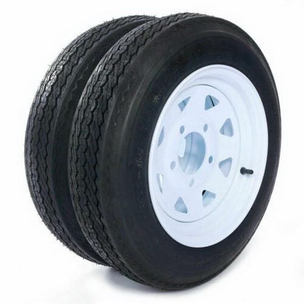 WD 4.8-12-6PR-5LUG P811 *2 White RIM 车轮 MP-4