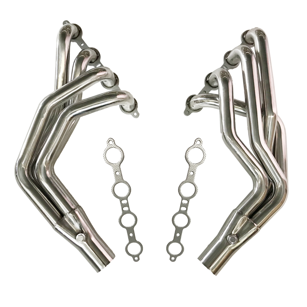 For Fox Body LS Conversion Swap Headers 79-93 & 94-04 Ford Mustang 4.8L 5.3L