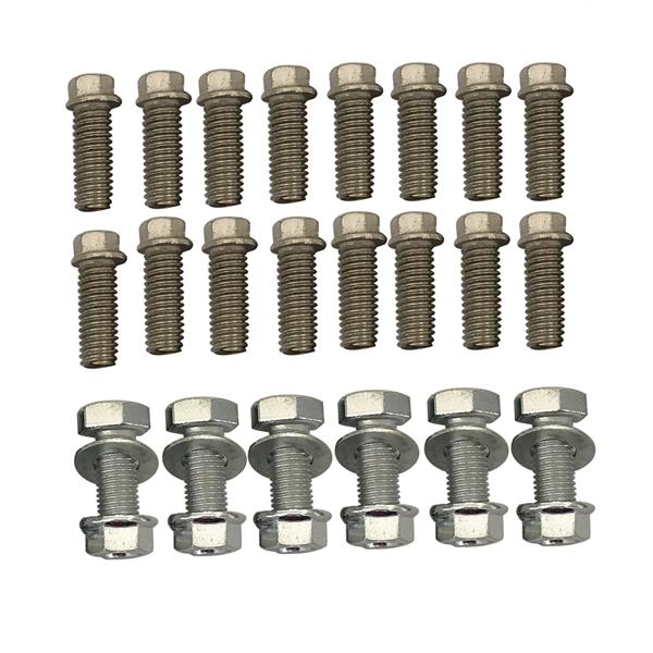 （亚马逊禁售）排气歧管 1.5" Primary Tube, 2.5" Collector 64-70 Tri-Y, Full Length, Steel, Ceramic Coated Headers for  Ford Mercury, Mustang, Cougar, 260, 289, 302, Pair AGS0098-7