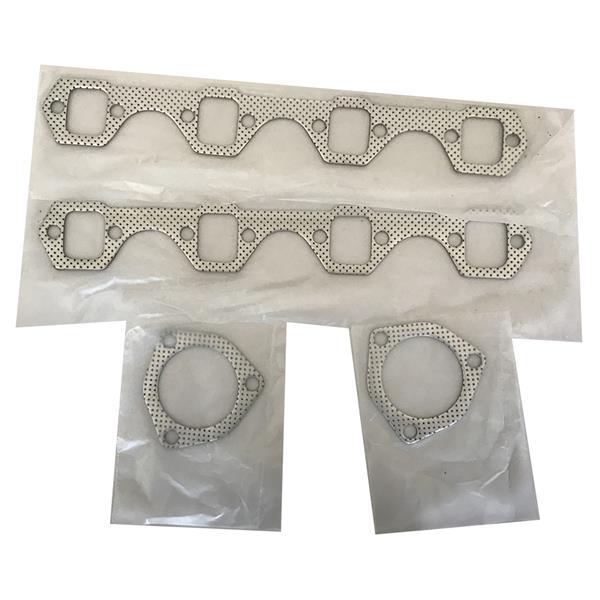 （亚马逊禁售）排气歧管 1.5" Primary Tube, 2.5" Collector 64-70 Tri-Y, Full Length, Steel, Ceramic Coated Headers for  Ford Mercury, Mustang, Cougar, 260, 289, 302, Pair AGS0098-8