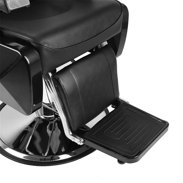 【HZ】HZ8702A经典理发大椅 黑色（本产品将拆分成沙发和铁件两个包裹）-43