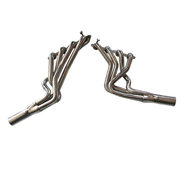 （亚马逊禁售）排气歧管 1.75" Inlet, 3.00" Outlet Stainless EXHAUST Header for 98-02 CHEVY CAMARO LS1 5.7L V8  AGS0105-3