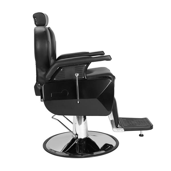 【HZ】HZ8702A经典理发大椅 黑色（本产品将拆分成沙发和铁件两个包裹）-27
