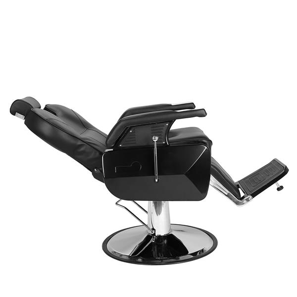 【HZ】HZ8702A经典理发大椅 黑色（本产品将拆分成沙发和铁件两个包裹）-25