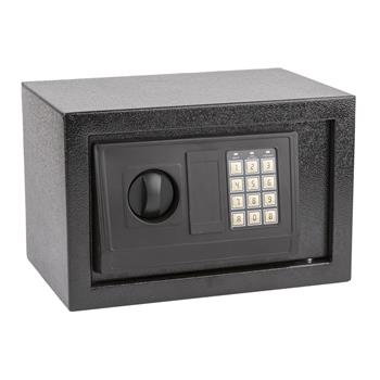 电子保险柜小型电子保险箱E20EA 黑色箱体 黑色面板