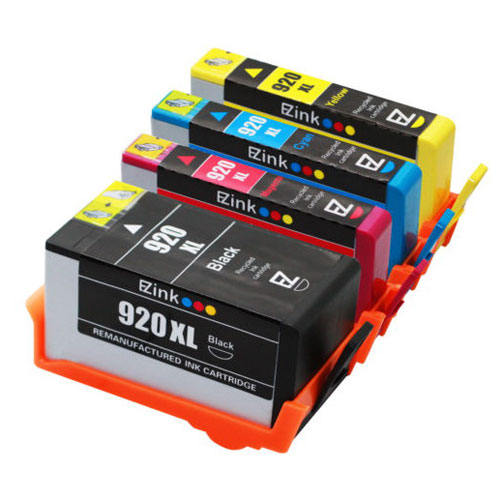 4pcs 920XL Ink Cartridge 1BL/1C/1M/1Y for HP