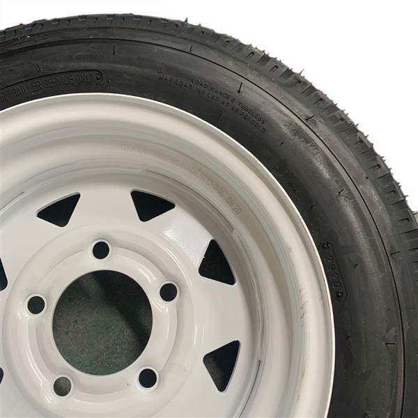 ZY 4.8-12-6PR-5LUG P811 *2 White RIM 车轮 MP-5