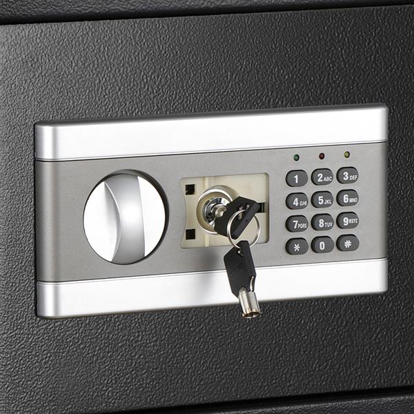 ETE25 电子密码保险柜 H250*W350*D250 mm -黑色-13