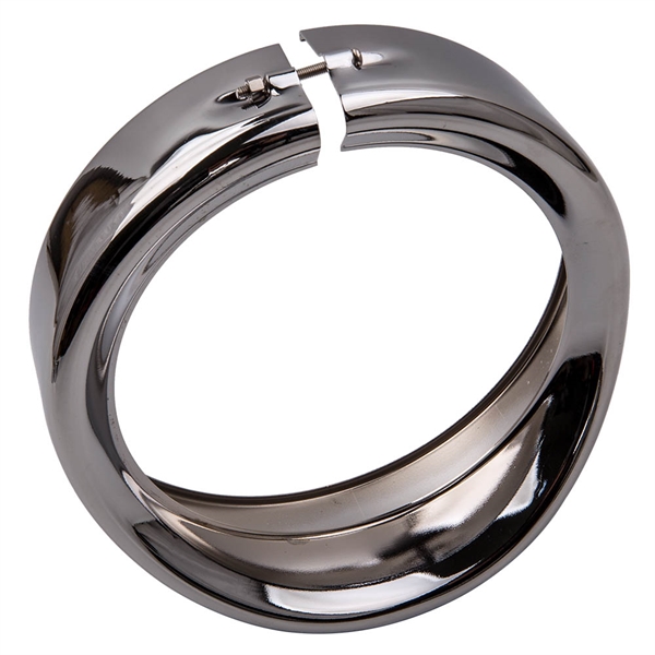 遮阳板式前照灯卡环7 inch Visor Style Headlamp Trim Ring & 4.5 inch Trim Ring For Street Glide-4