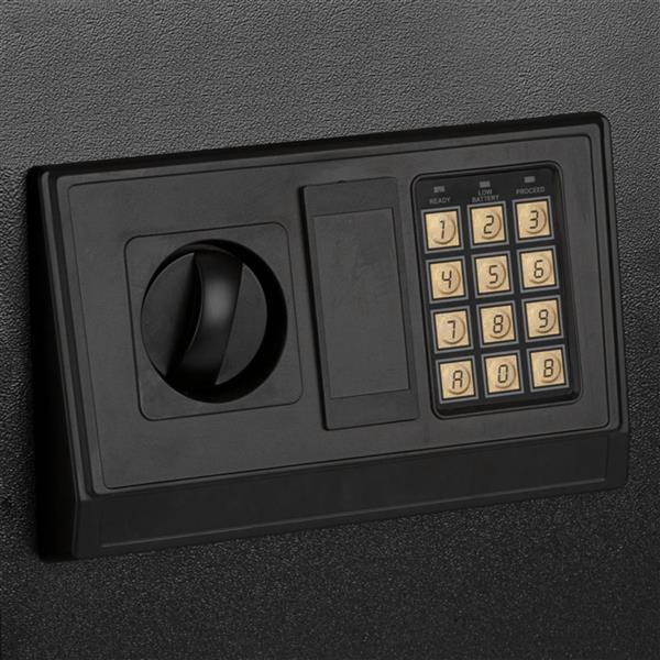 家用商务电子密码保险柜 E50EA 黑色 (包装升级)-6