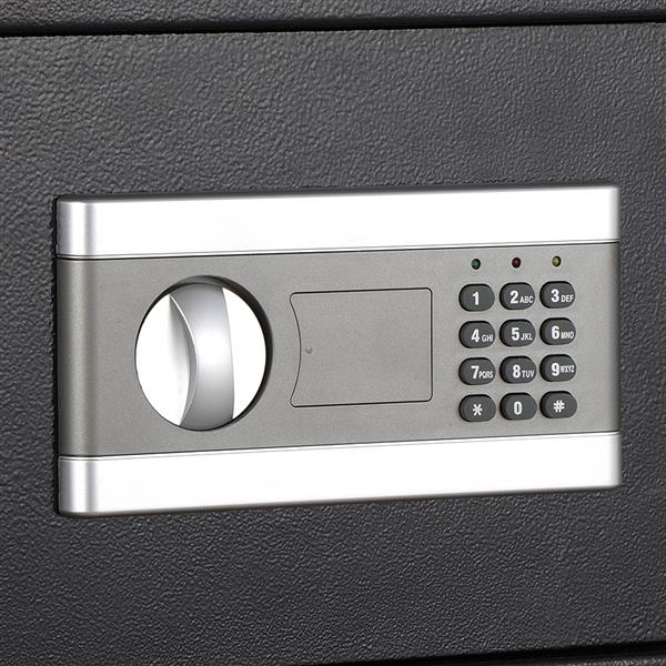 ETE25 电子密码保险柜 H250*W350*D250 mm -黑色-14