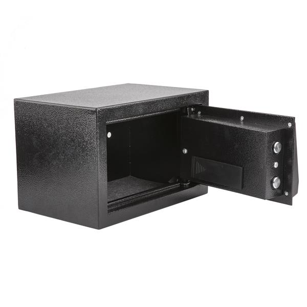 电子保险柜小型电子保险箱E20EA 黑色箱体 黑色面板-3