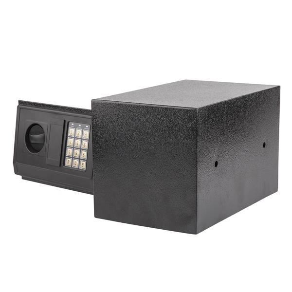 电子保险柜小型电子保险箱E20EA 黑色箱体 黑色面板-8