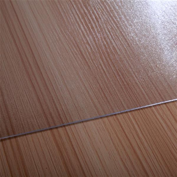 PVC磨砂地板保护垫椅子垫 不带钉 矩形 【90x120x0.15CM】-9