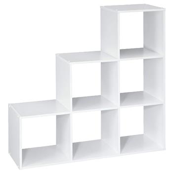 6格木质置物架-白色1-2-3格式