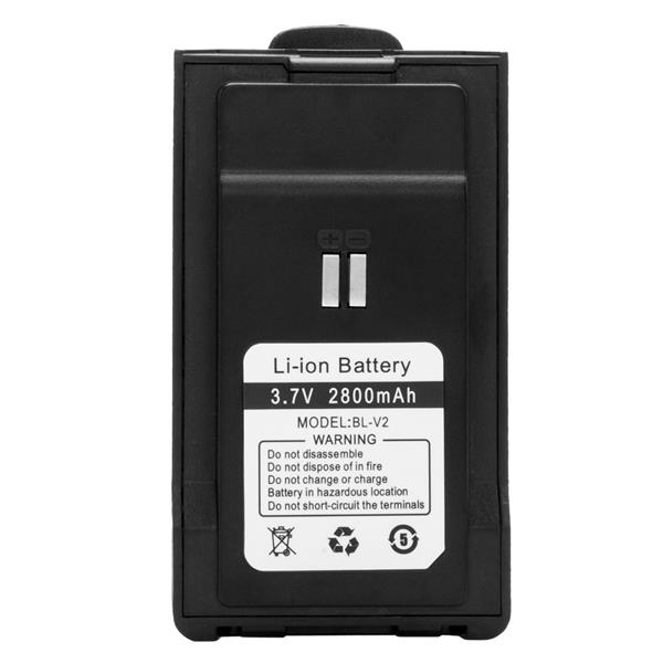 【美规】单个装 LE-C2 可USB充电手持对讲机2800mAh电池+座充+耳机-15