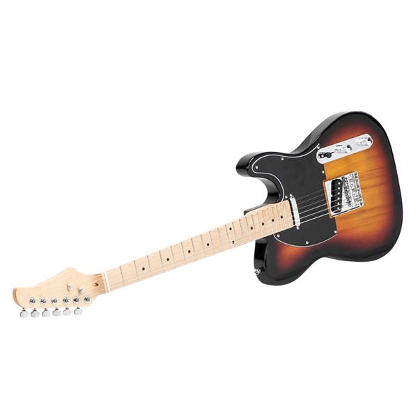 GTL枫木指板电吉他(日落色)+包+背带+拨片+连接线+扳手工具-9