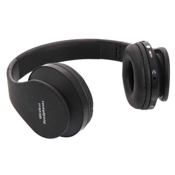 NX-8252热销折叠头戴立体声蓝牙耳机 运动蓝牙耳机  黑色-5