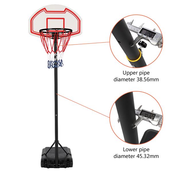 【LX】LX-B03 便携式可移动青少年篮球架 室内外篮架 最大适用7#球-35