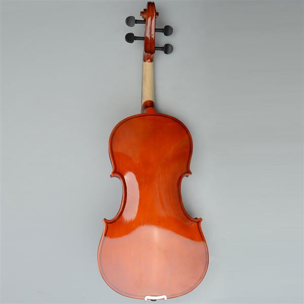 16英寸 自然色中提琴+盒+琴弓+松香-12