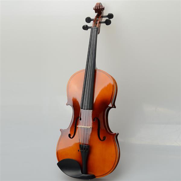 16英寸 复古色中提琴+盒+琴弓+松香-3