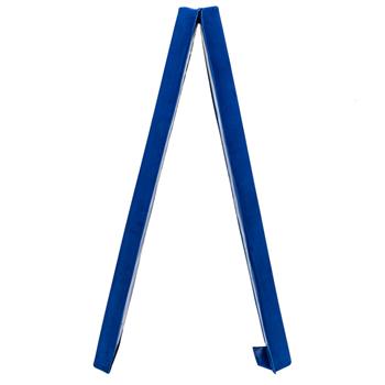 【ZH】8英尺青少年体操训练可折叠平衡木 蓝色 普通绒布+PVC