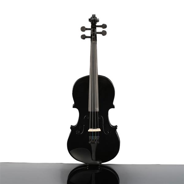 1/4 黑色小提琴+盒+弓子+松香-3