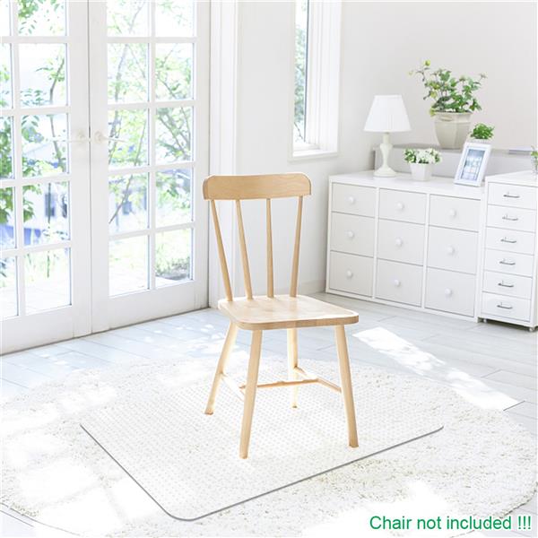PVC透明地板保护垫椅子垫 带钉 矩形 【90x120x0.2cm】-19