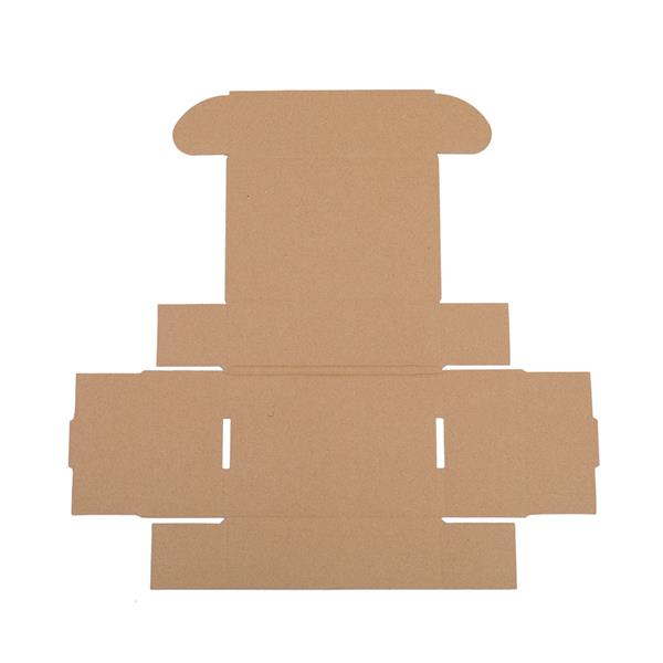 【物料】50个瓦楞纸包装盒6x4x2"（15.2*10*5cm）外白内黄-2