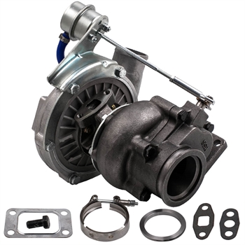 涡轮增压器Turbocharger T3/T4 T04E V-BAND Turbocharger .63 A/R .5A/R Internal Wastegate