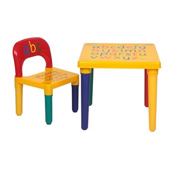儿童字母桌椅套装