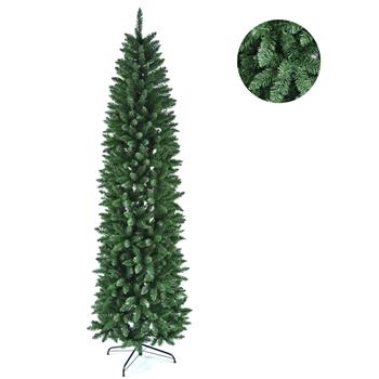 【HY】7.5ft尖头pvc 笔杆圣诞树