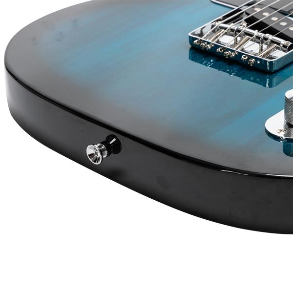 GTL枫木指板电吉他(化蓝色)+包+背带+拨片+连接线+扳手工具-15