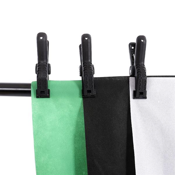 45W 白伞+黑银伞+柔光箱+背景布支架4灯套装 US(该产品在亚马逊平台存在侵权风险）-18