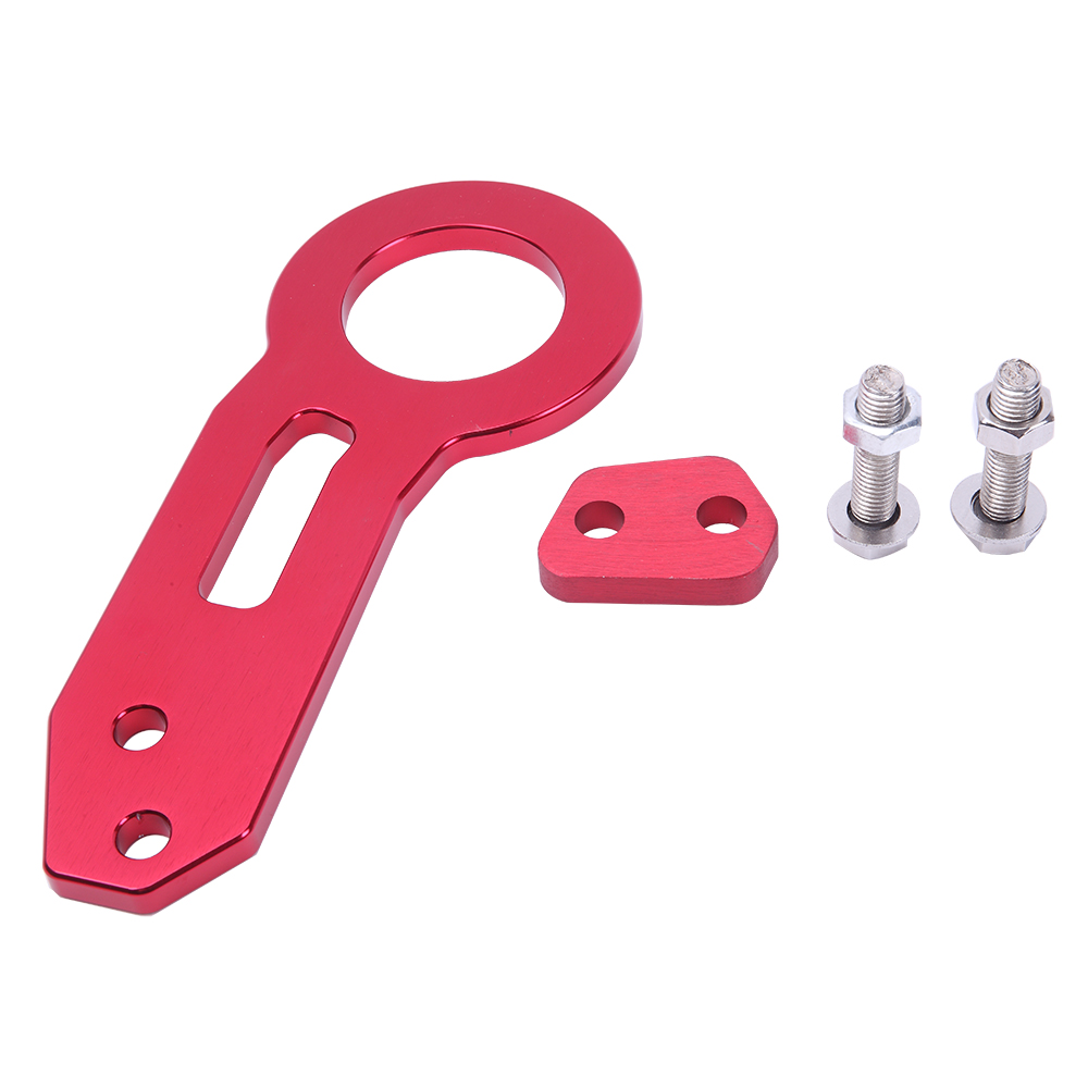 Specialized Aluminum Alloy Car Rear Tow Hook for Common Car Red