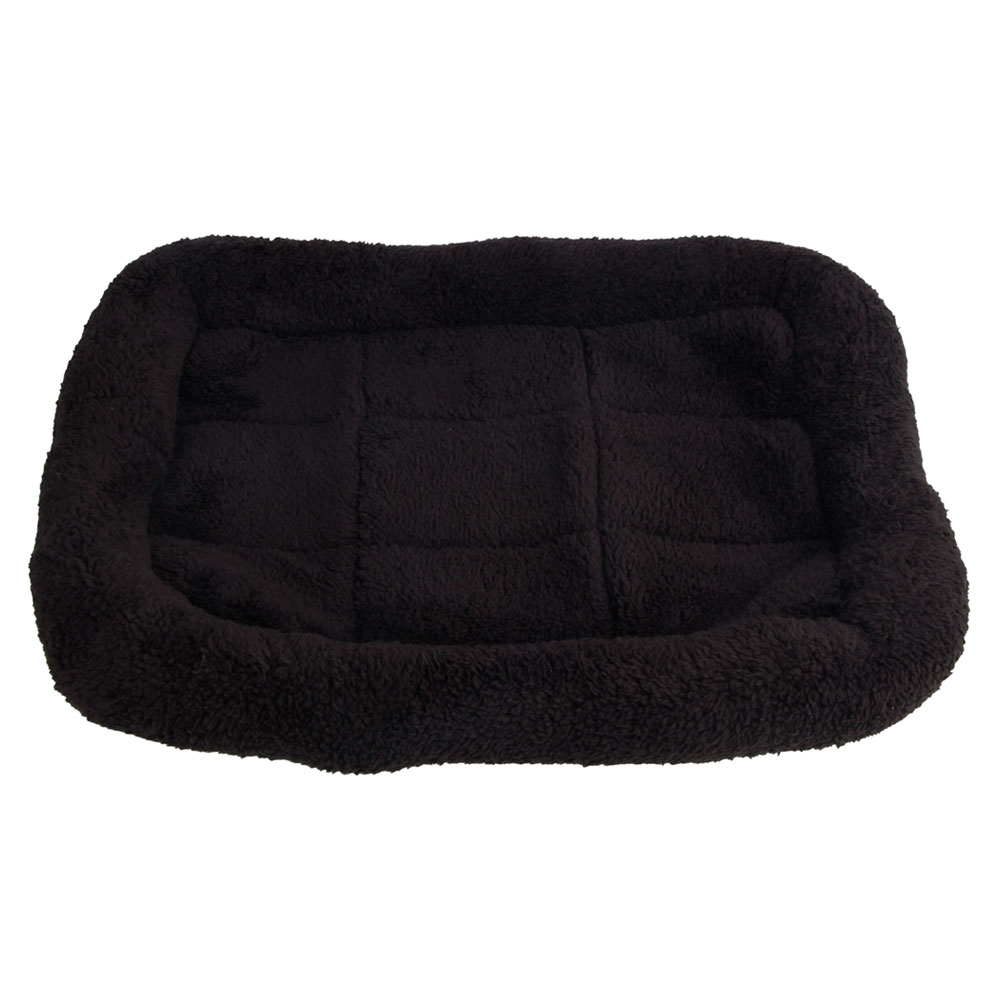 Deep Dream BB01-1123 Super Soft Pet Dog Warm Bed Cushion Mat Blanket Size S Black