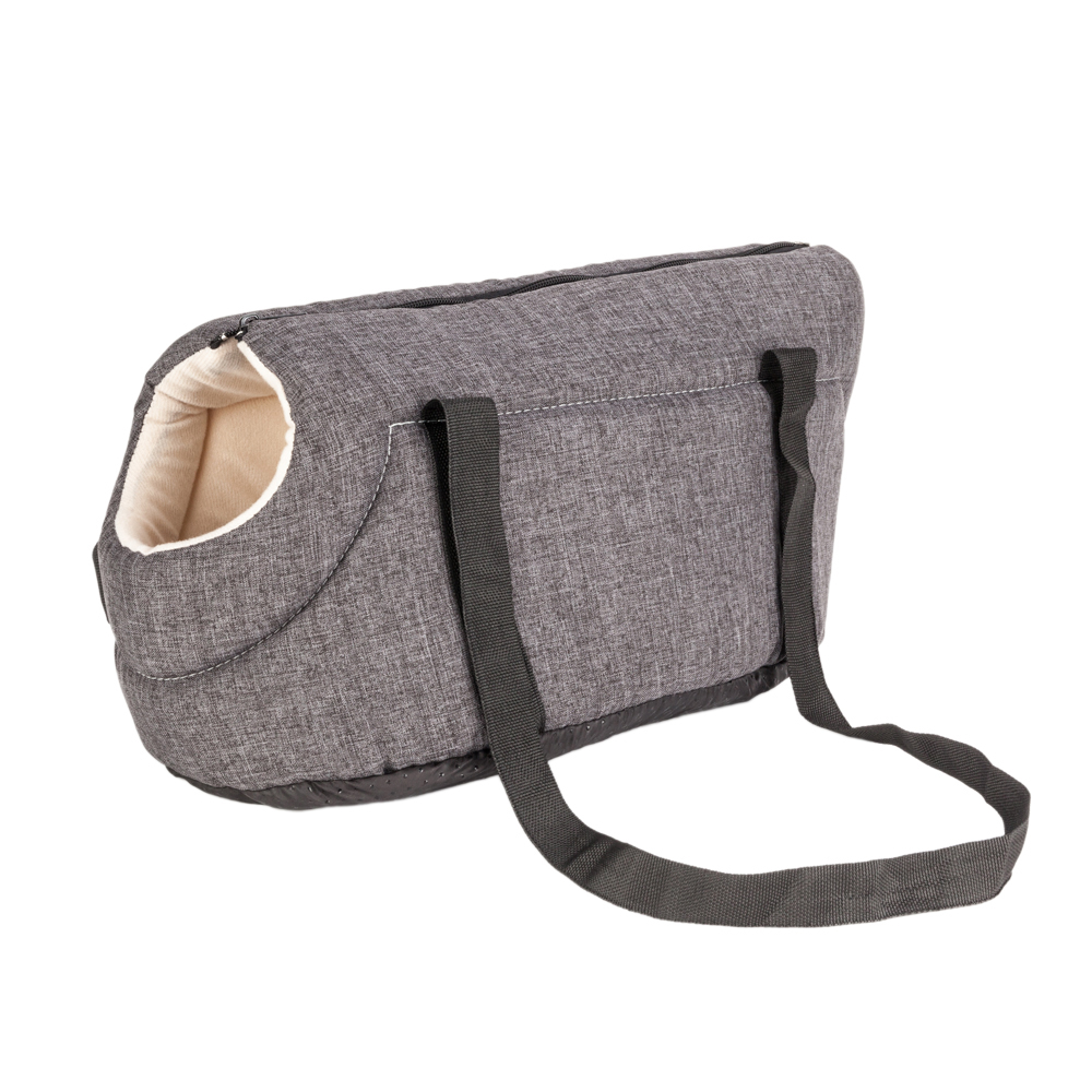 Light Pet Carrier Cat / Dog Comfort Travel Bag Gray M