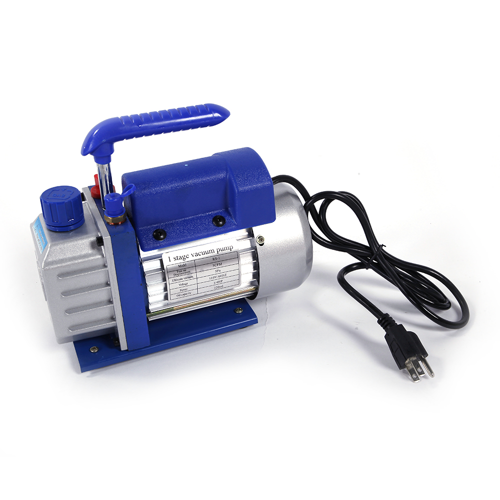 1/4 HP 3CFM Horsepower Vacuum Pump Blue