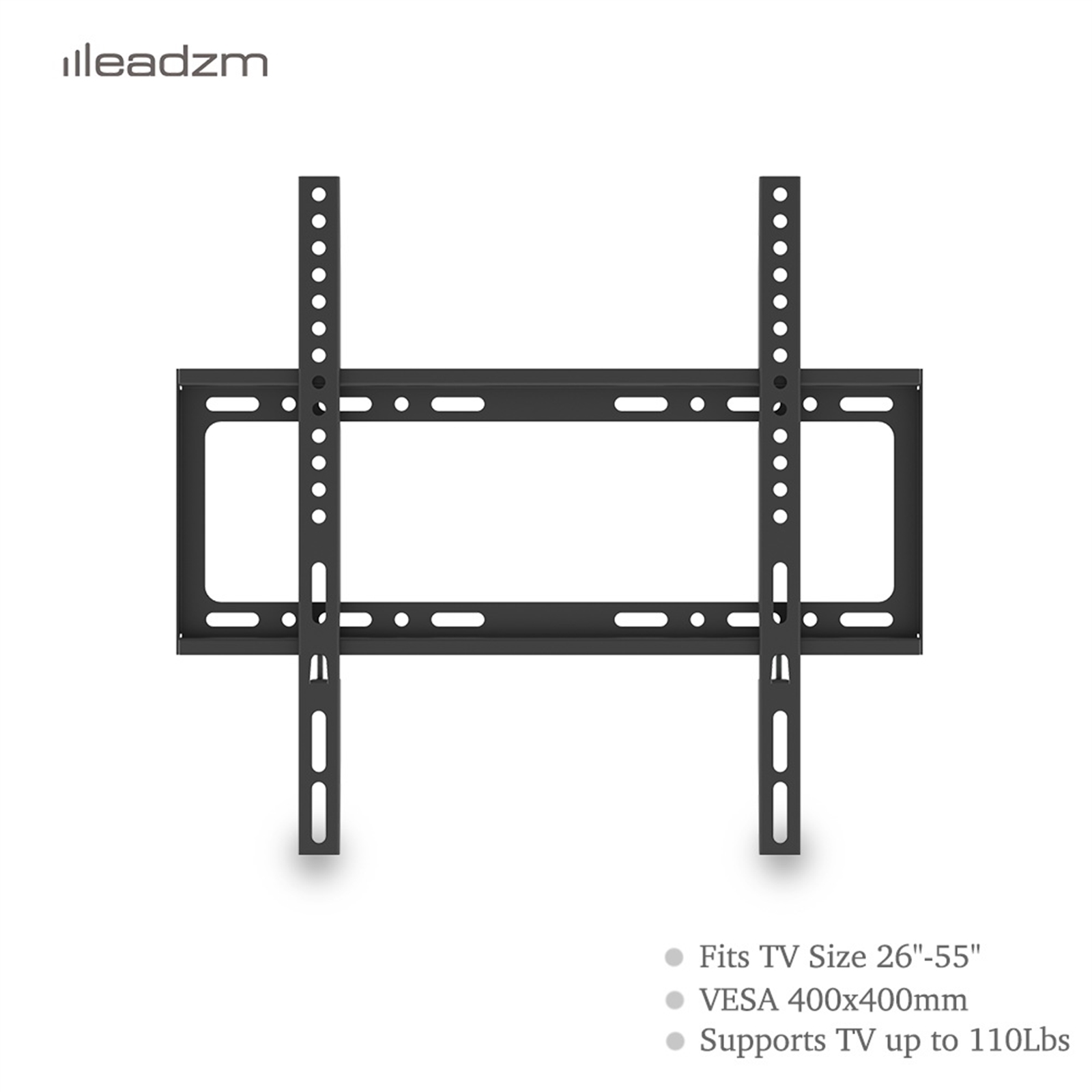 LEADZM 26-55" Wall Mount Bracket TV Mount TMW4040 with Sprit Bubble