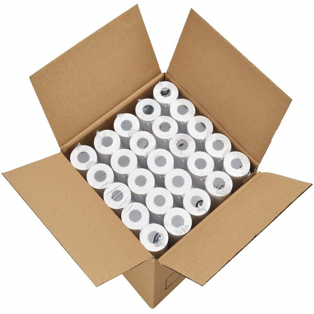 2 1/4" X 50' Thermal Printing Paper (Actual 57mm*15m) 50 Rolls / Box