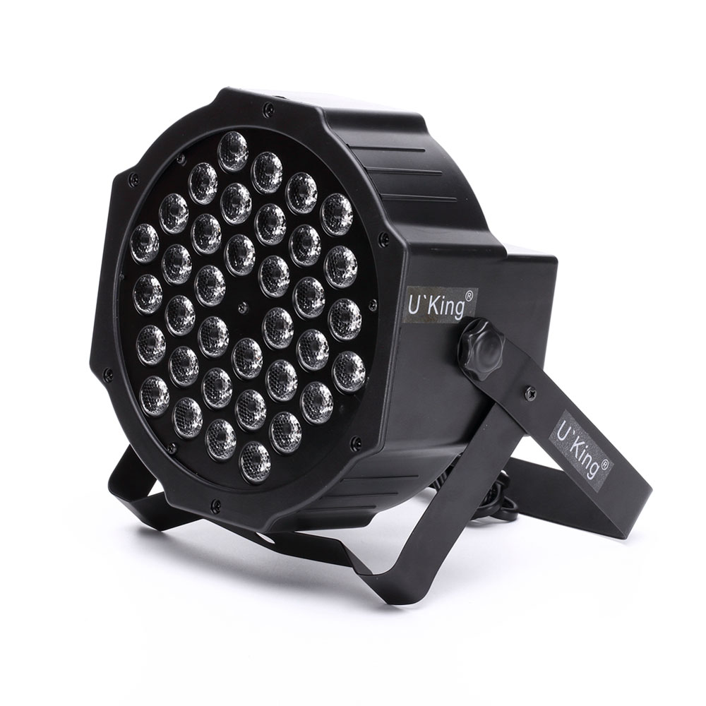 U'King 72W ZQ-B193B-US 36 LEDs Purple Light DJ Disco KTV PUB LED Effect Light LED Stage Light Voice 