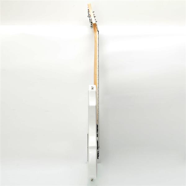 火焰电吉他(白色)+包+背带+拨片+摇把+连接线+扳手工具-6